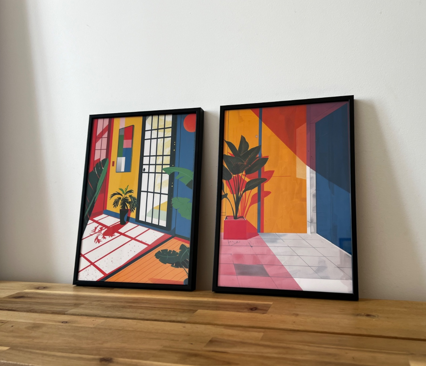 Affiche Silhouettes Végétales