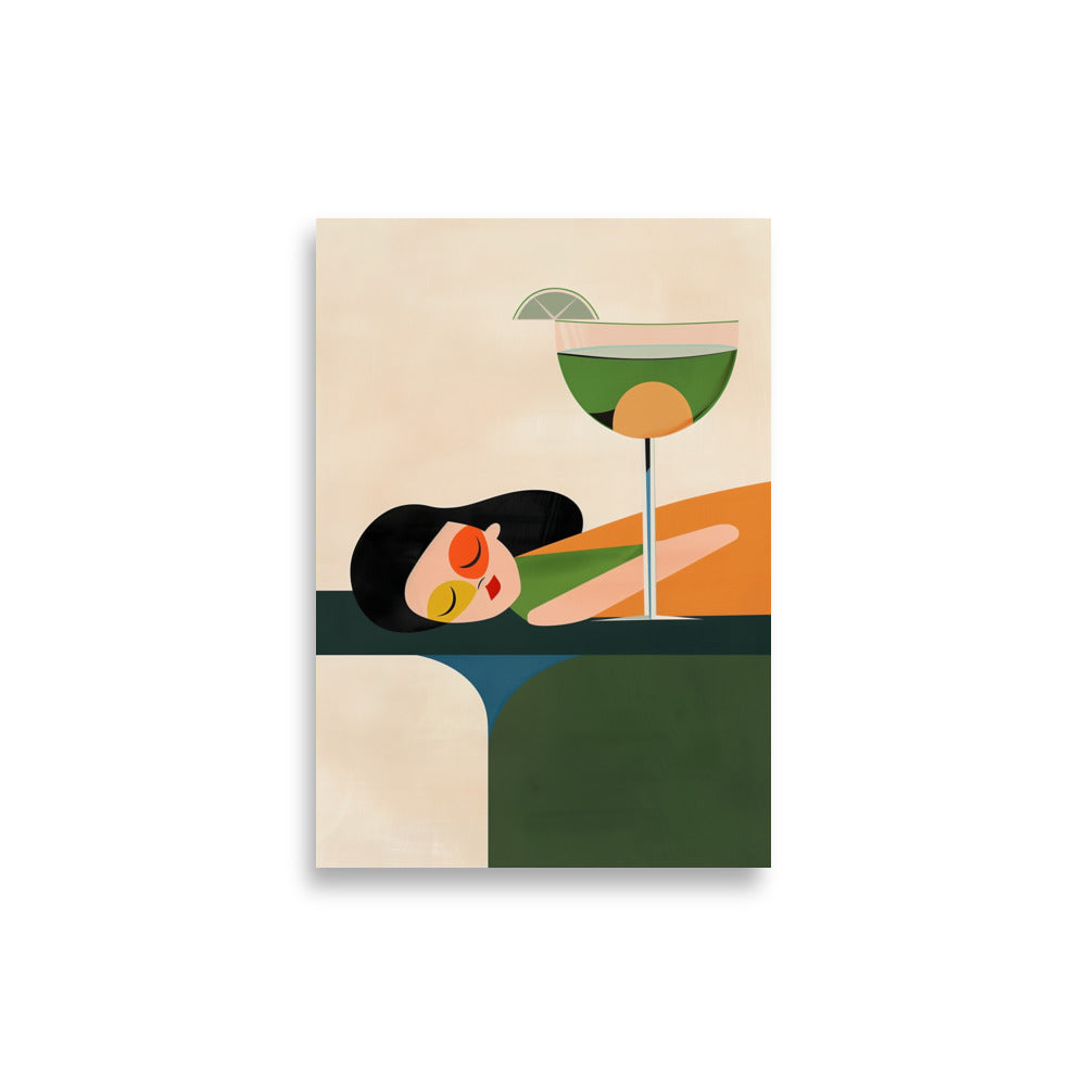 Affiche Femme qui dort