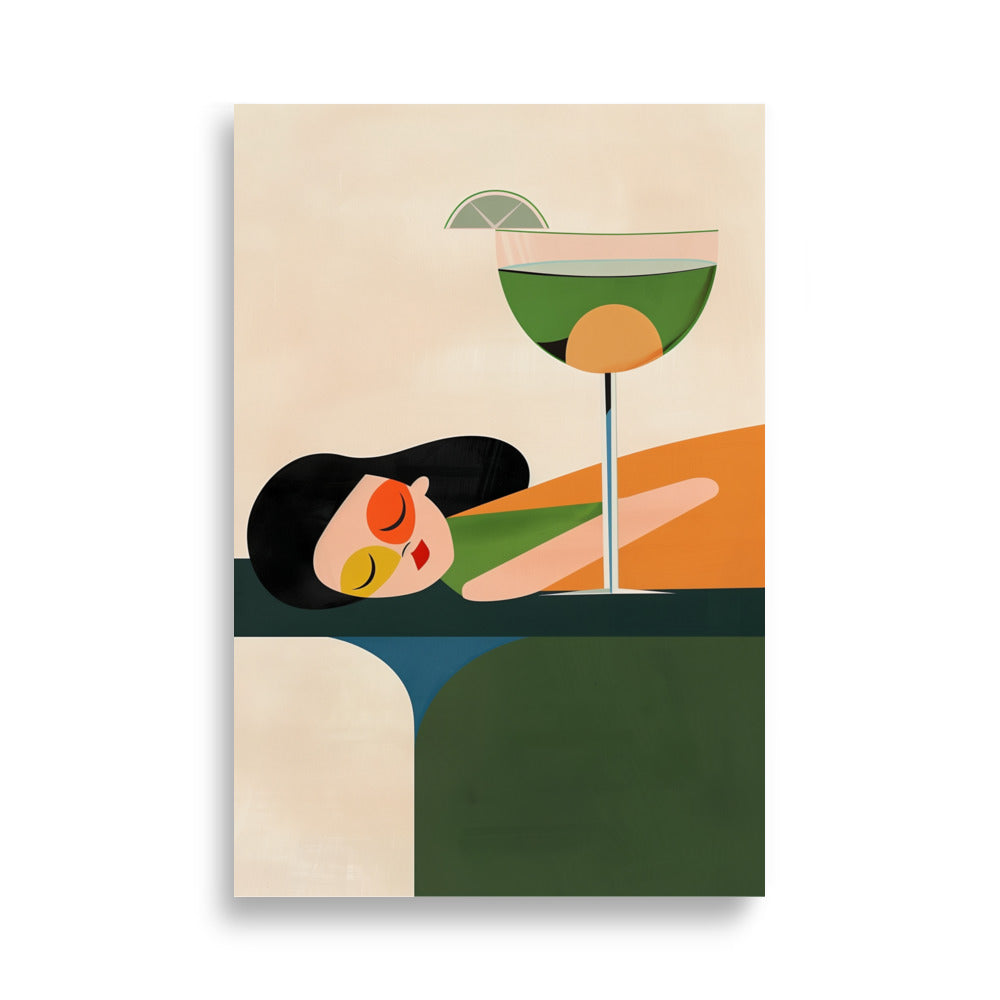 Affiche Femme qui dort