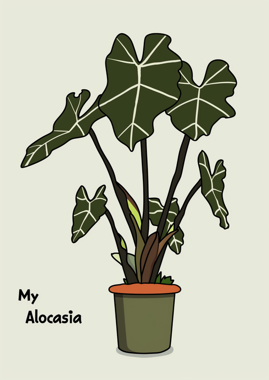 Affiche My Alocasia 1