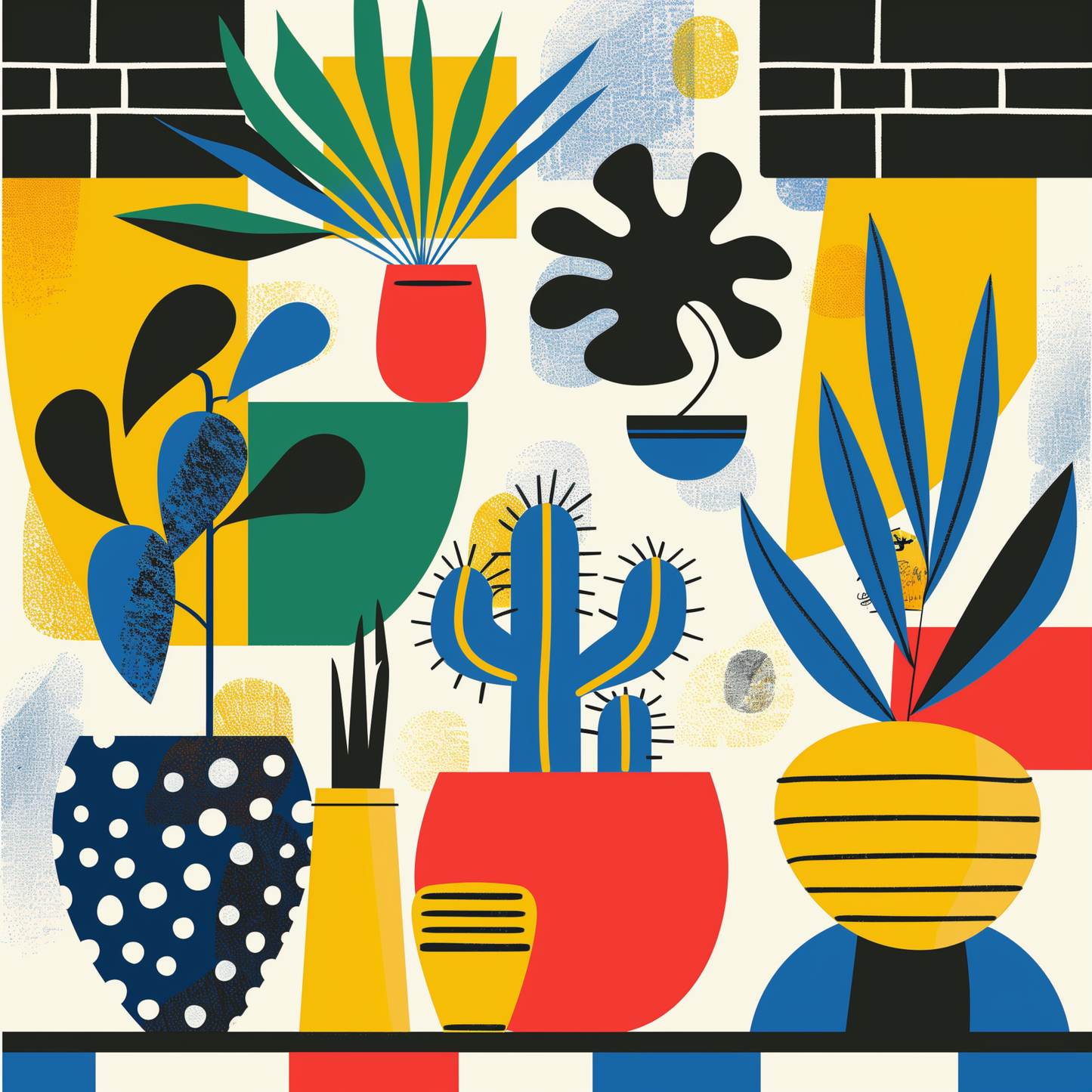 Affiche Plantes et Couleurs 2