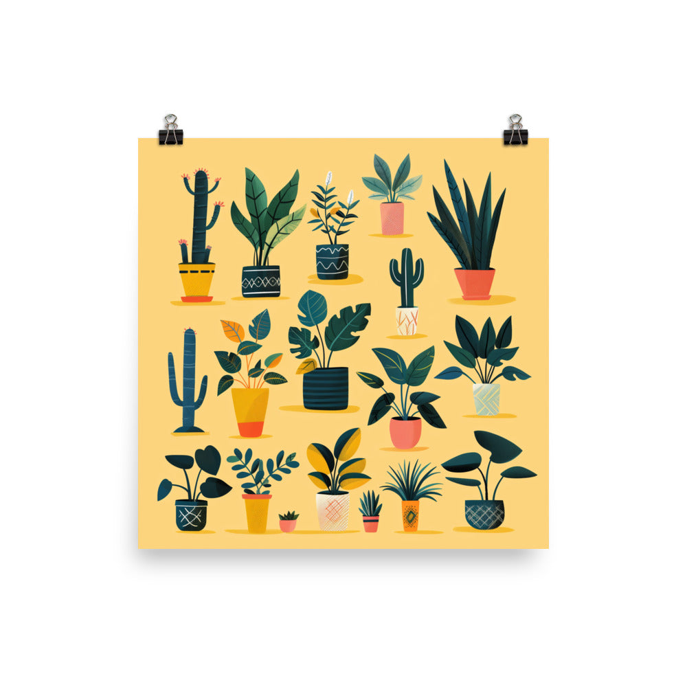 Affiche Dico Plantes