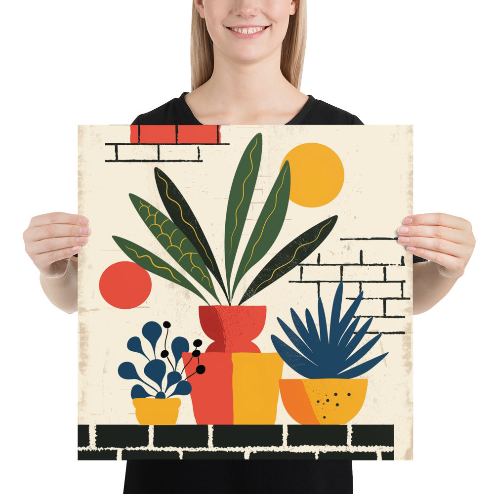 Affiche Plantes et Couleurs 3